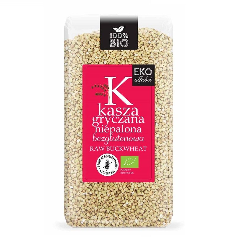 BIO Kasza gryczana niepalona EKO Alfabet 500 g