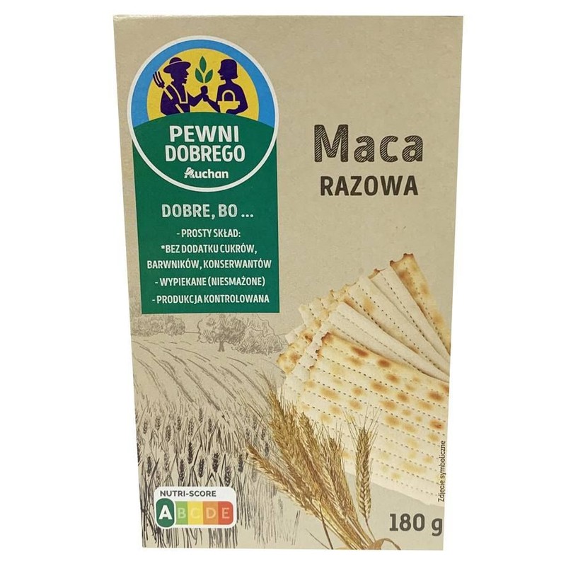 Maca razowa Pewni Dobrego 180 g
