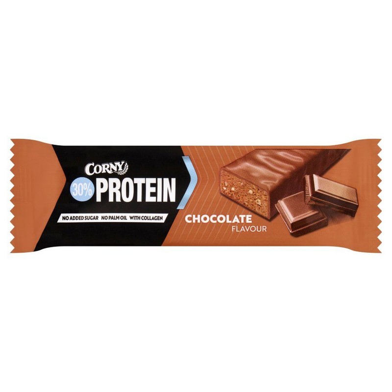 Baton proteinowy o smaku czekoladowym Corny 50 g