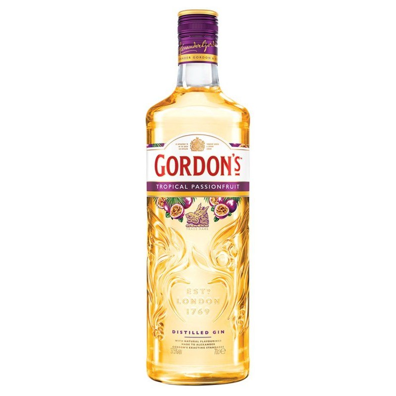 Gin Passion Fruit alk. 37.5% obj. Gordons 700 ml