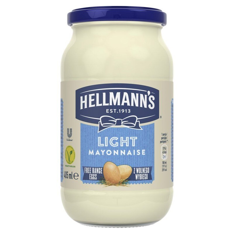 Majonez light Hellmann's 405 ml
