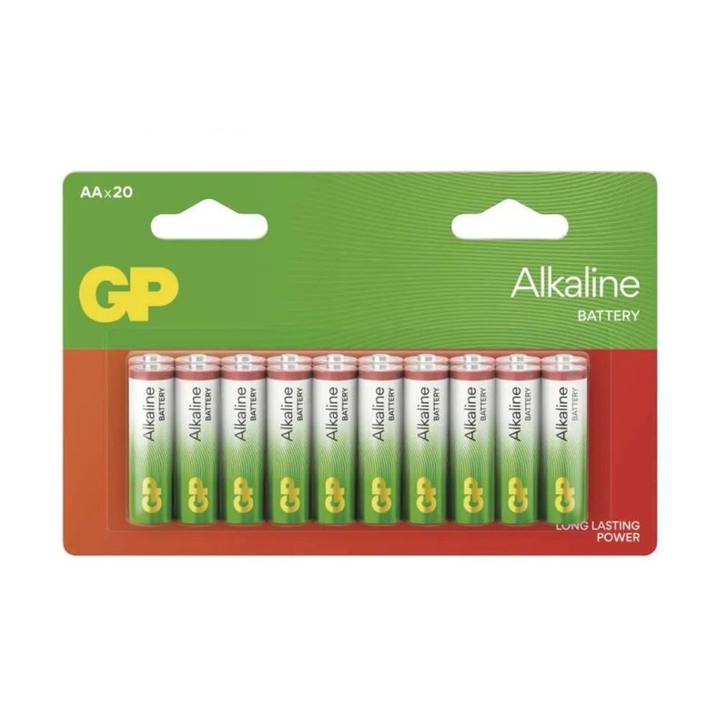 Bateria alkaliczna Alkaline AA (LR6) GP 20 sztuk
