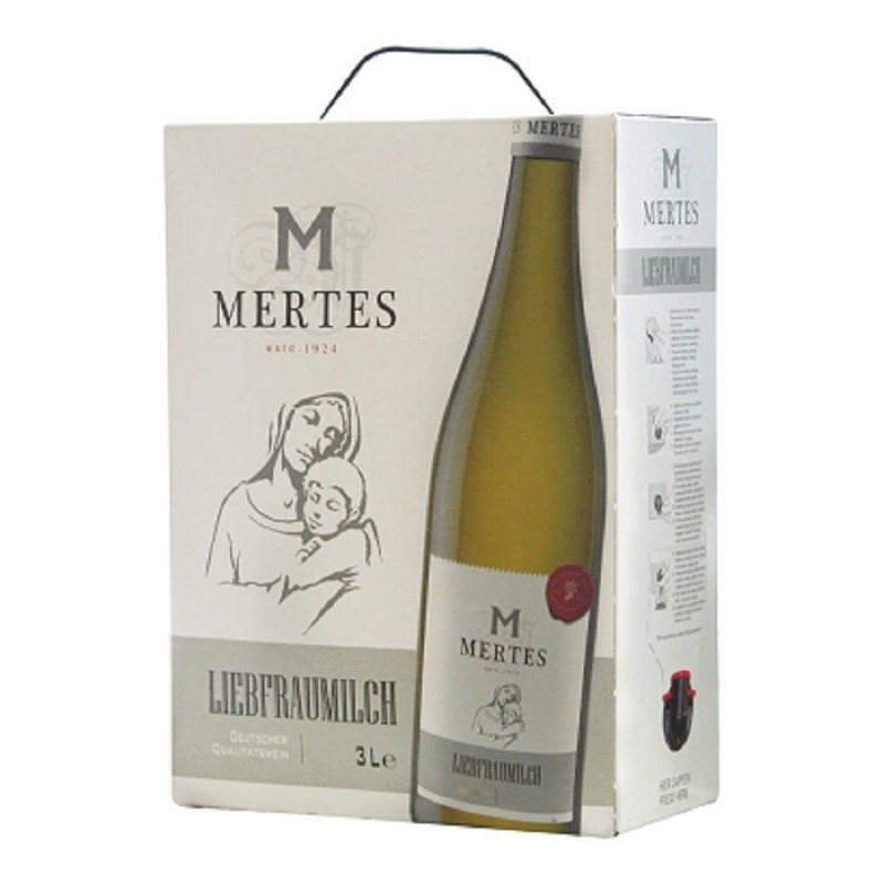 Wino białe półsłodkie Liebfraumilch 3 l