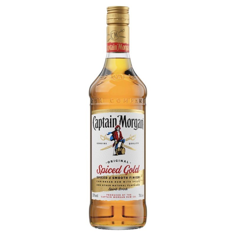Rum złoty karaibski Spiced Gold alk. 35% obj. Captain Morgan 700 ml