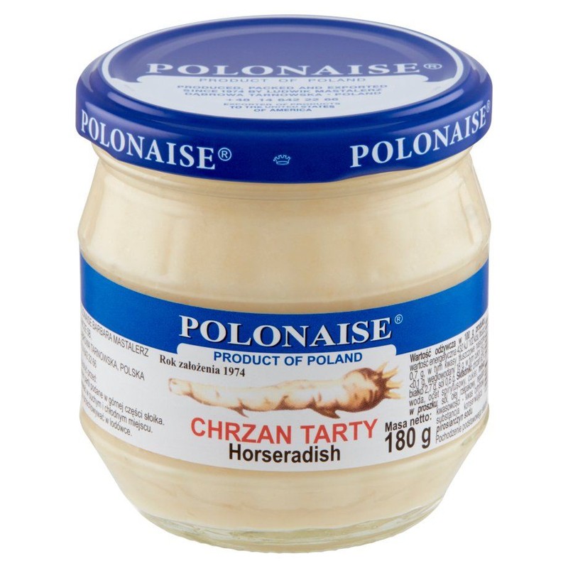 Chrzan tarty Polonaise 180 g