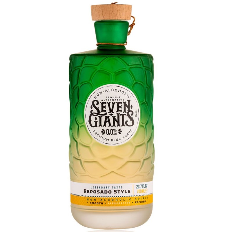 Tequila bezalkoholowa Reposado Style alk. 0% obj. Seven Giants 700 ml
