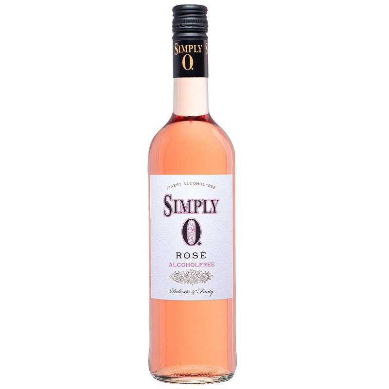 Wino różowe słodkie bezalkoholowe alk. do 0,5% obj. Simply0 750 ml
