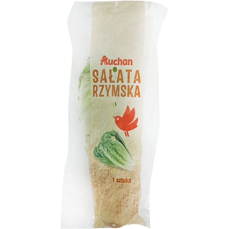 Sałata rzymska               Warzywa Auchan 1sztuka