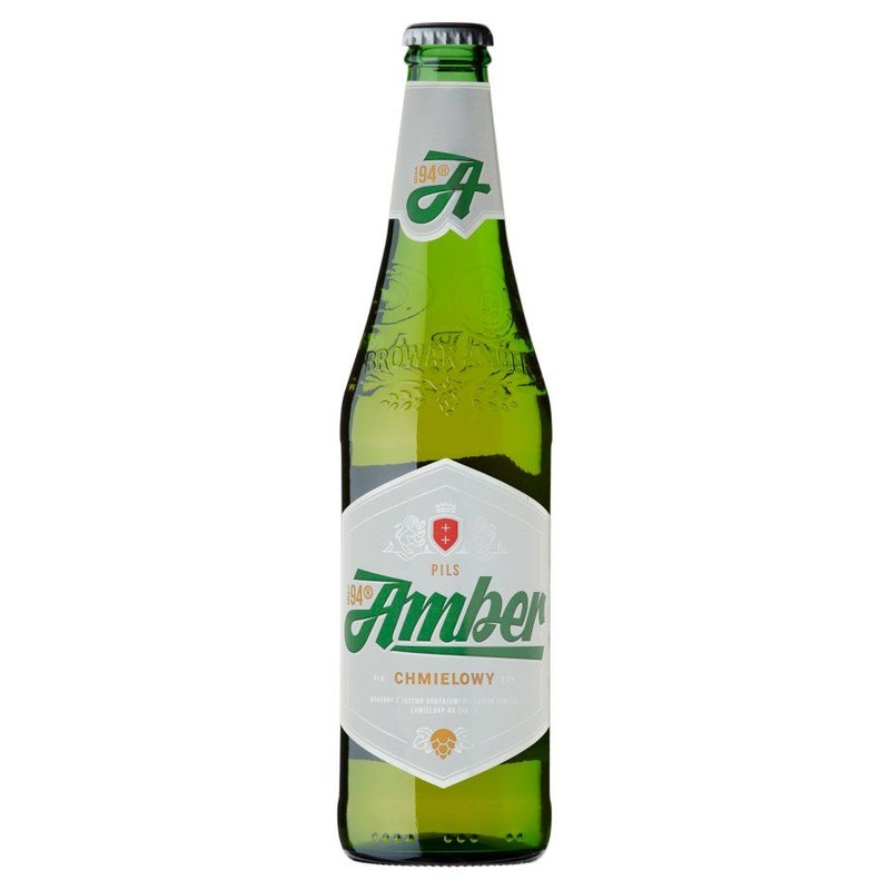 Amber Chmielowy piwo jasne alk. 5% obj. Amber 500 ml