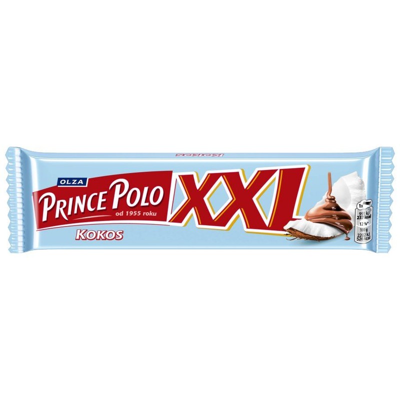 Wafelek kokosowy w mlecznej czekoladzie XXL Prince Polo 45 g