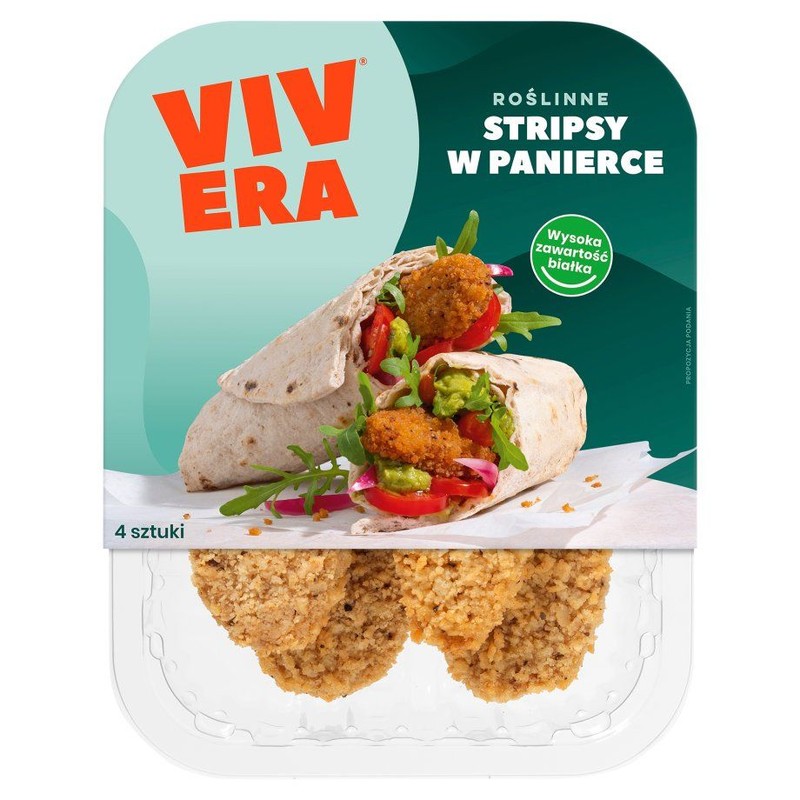 Roślinne stripsy w panierce Vivera 200 g