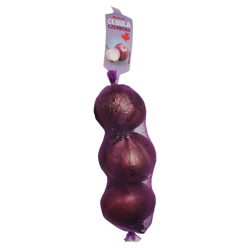 Cebula czerwona tuba Warzywa Auchan 350 g