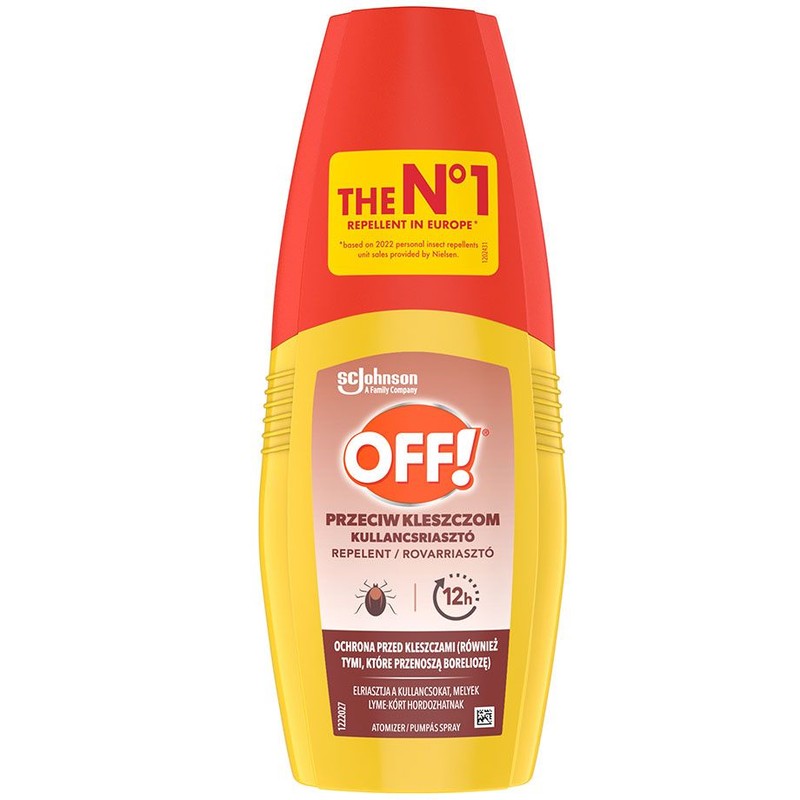 Ochrona przed kleszczami OFF! 100 ml