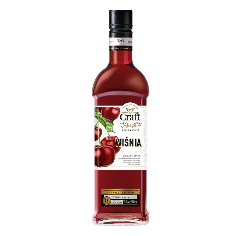 Wódka smakowa Wiśnia alk. 28,0% obj. Craft 500 ml