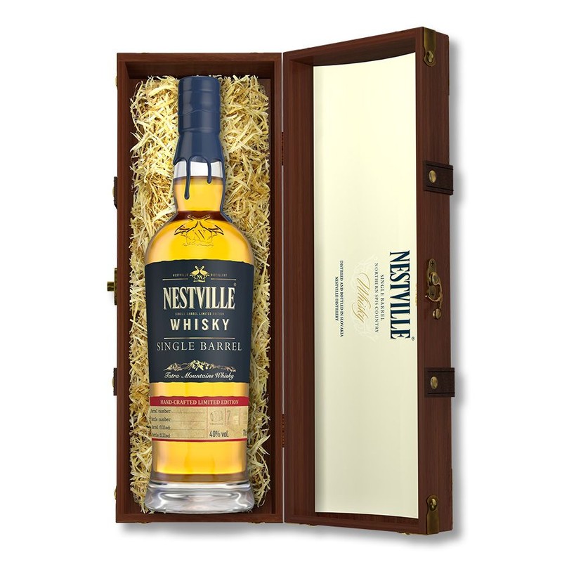 Whisky Single Barrel alk.40% obj. Nestville 700 ml
