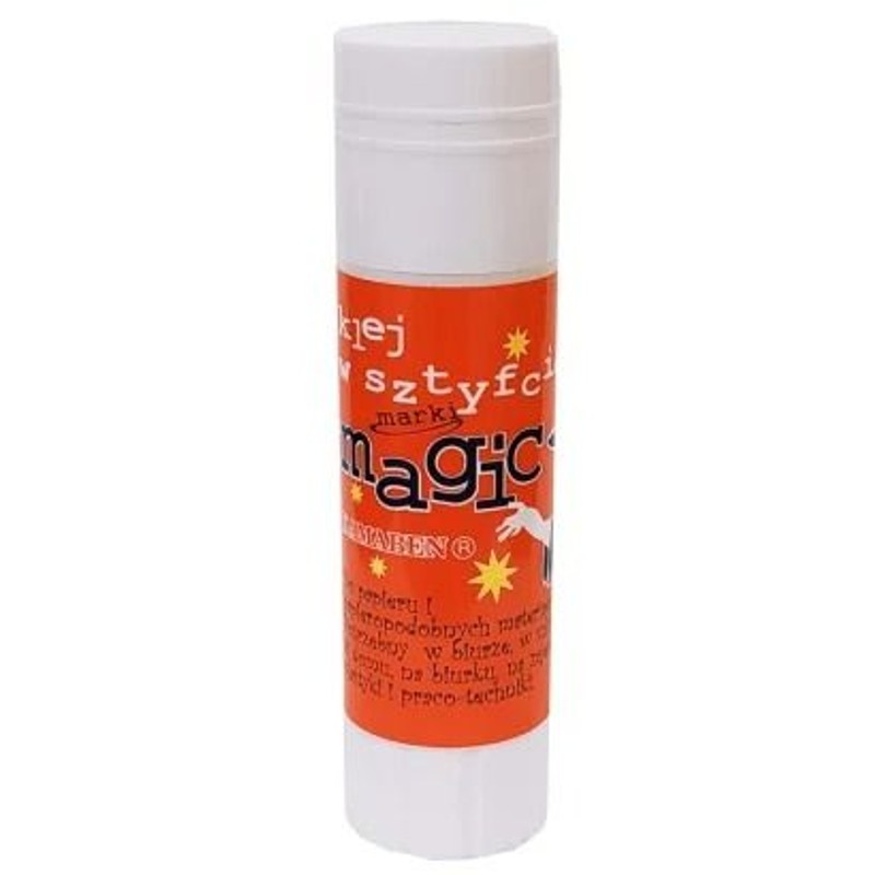 Klej w sztyfcie bezbarwny mocny Magic 20 g