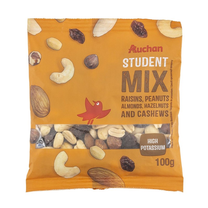 Mieszanka rodzynek i orzechów Auchan 100 g