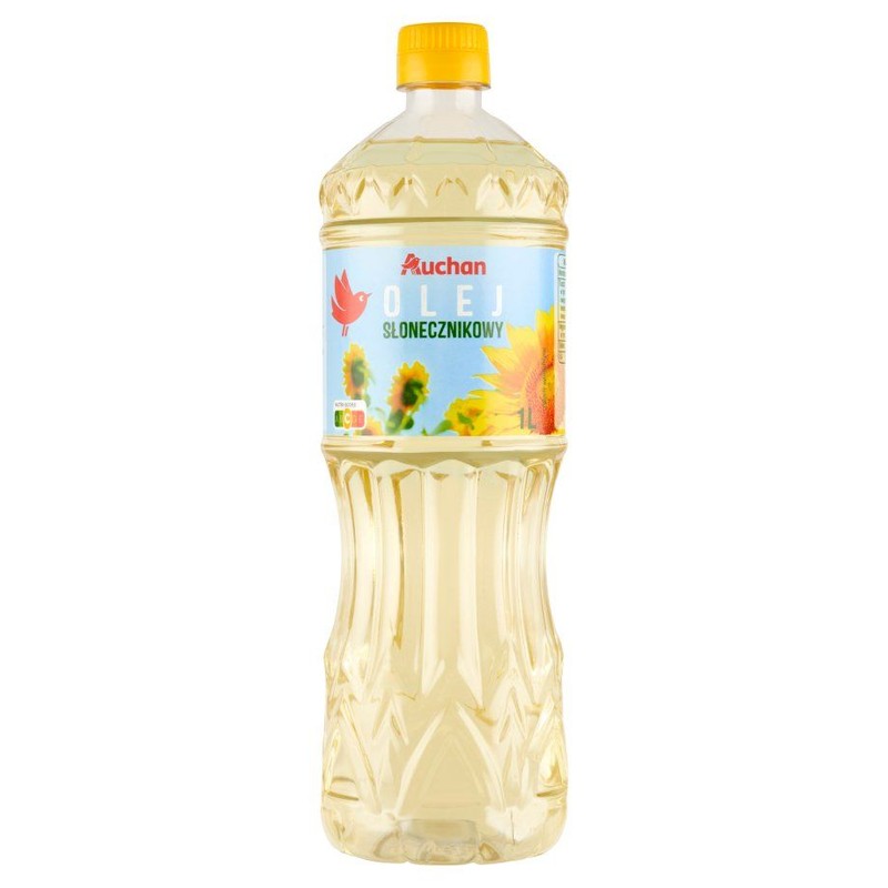 Olej słonecznikowy Auchan 1 l
