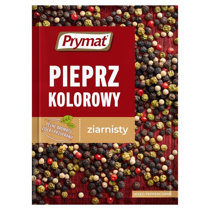 Pieprz kolorowy ziarnisty    Prymat 15 g