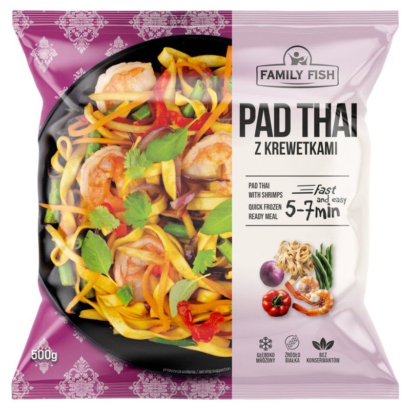 Pad Thai z krewetkami Family Fish 500 g