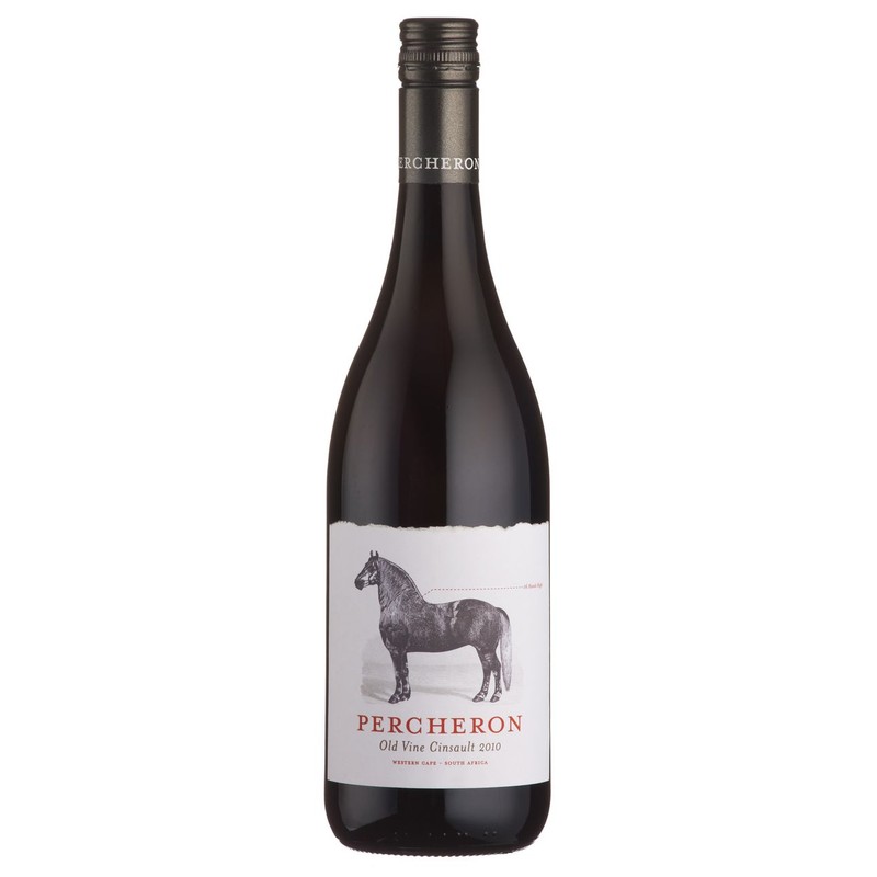 Wino południowoafrykańskie czerwone wytrawne Old Vine Cinsault alk. 13,0% obj. Percheron 750 ml