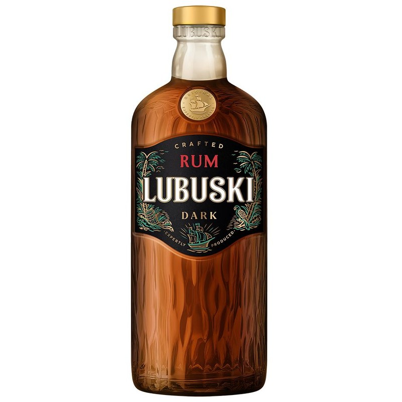 Rum dark alk. 37,5% obj. Lubuski 700 ml