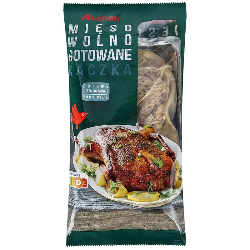 Kaczka wolno gotowana Auchan na wagę ok. 1,2 kg