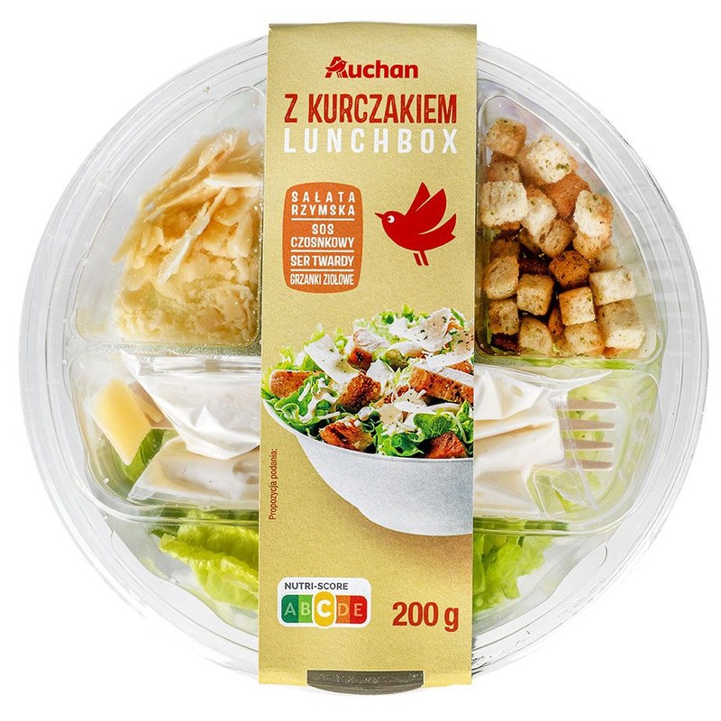 Lunchbox z kurczakiem Auchan 200 g