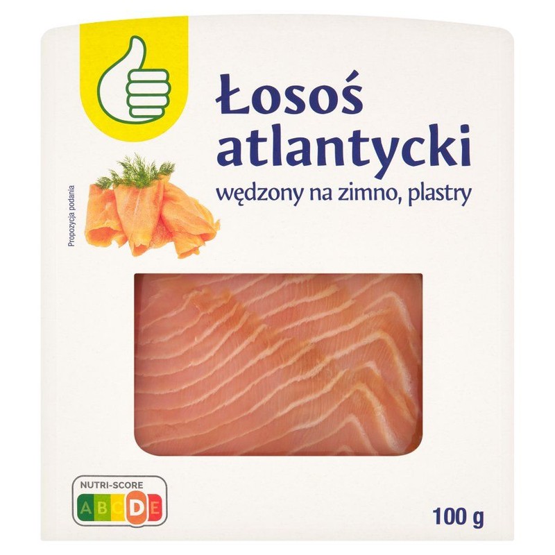 Łosos wędzony Auchan 100 g