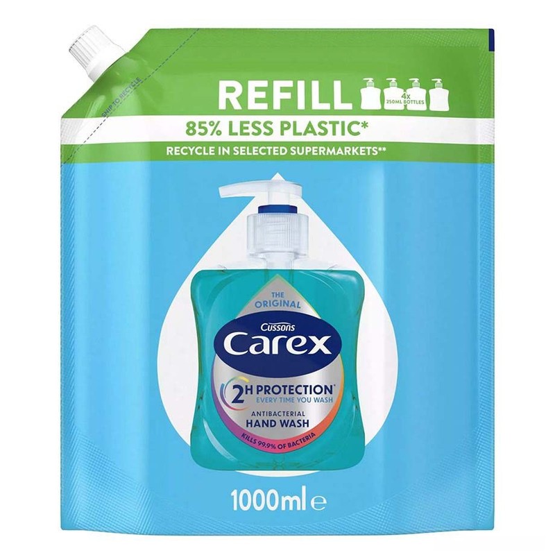 Antybakteryjne mydło w płynie  Carex  1000 ml