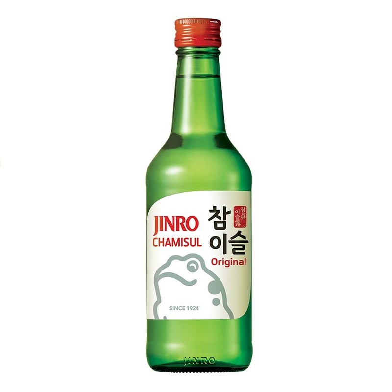 Drink Original Soju alk. 20,1% obj. Jinro Chamisul 350 ml