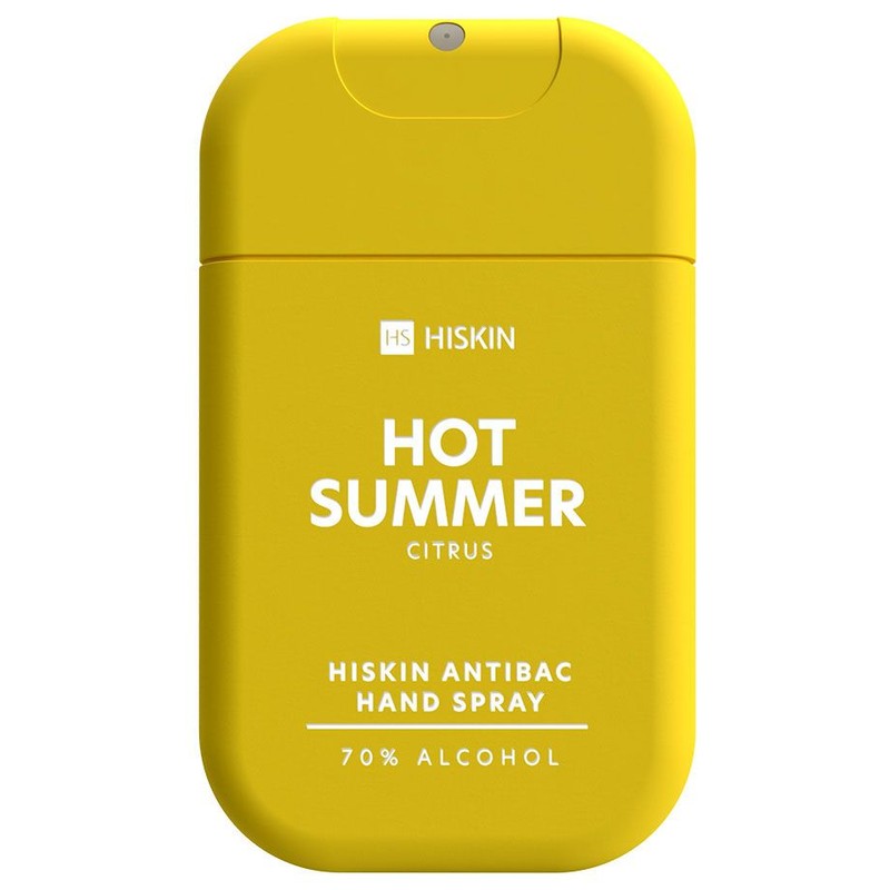 Spray do dezynfekcji rąk Hot Summer Citrus HiSkin 30 ml