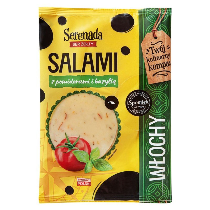 Salami z pomidorami i bazylią Serenada 135 g