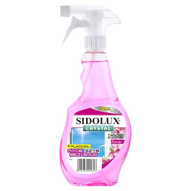 Płyn do mycia szyb flower Sidolux 500 ml