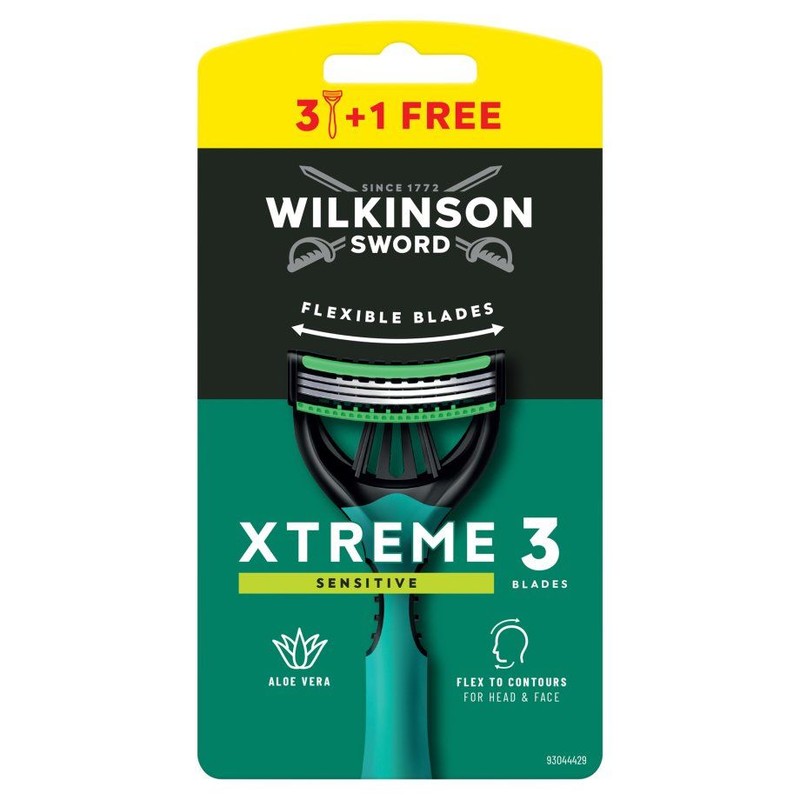 Maszynki xtreme3 dla mężczyzn Wilkinson 4 sztuki