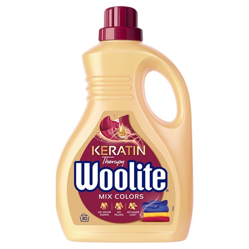 Color Keratin płyn do prania tkanin kolorowych 30 prań Woolite 1,8 l