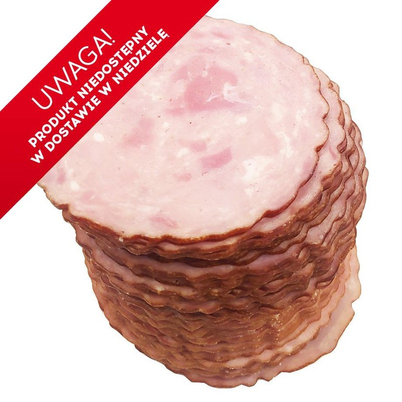 Krakowska wędzone tradycyjnie plastry Auchan na wagę ok. 100 g