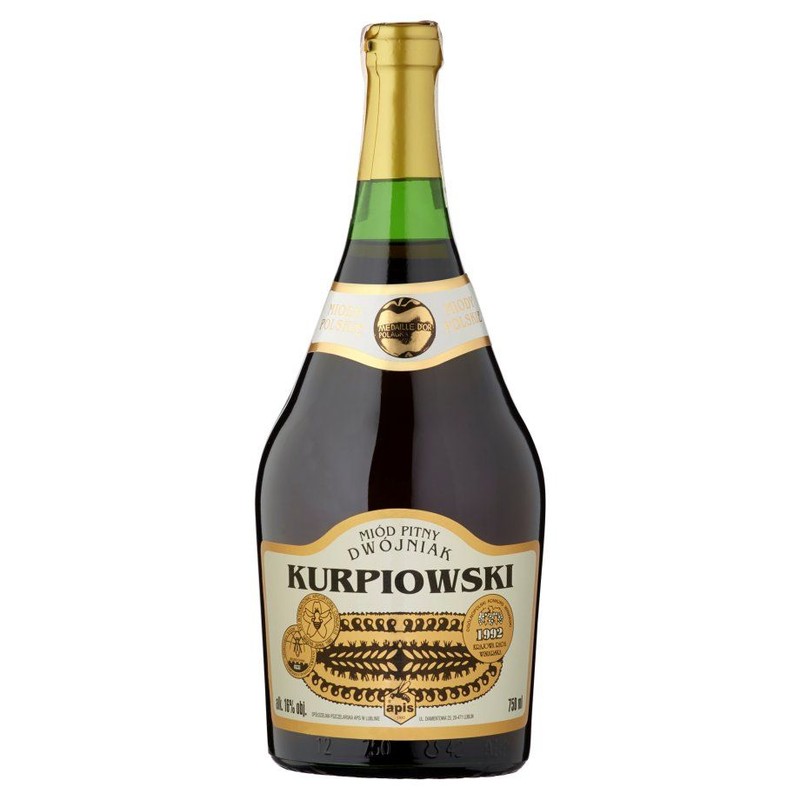 Miód pitny dwójniak kurpiowski alk. 16% obj. Apis 750 ml