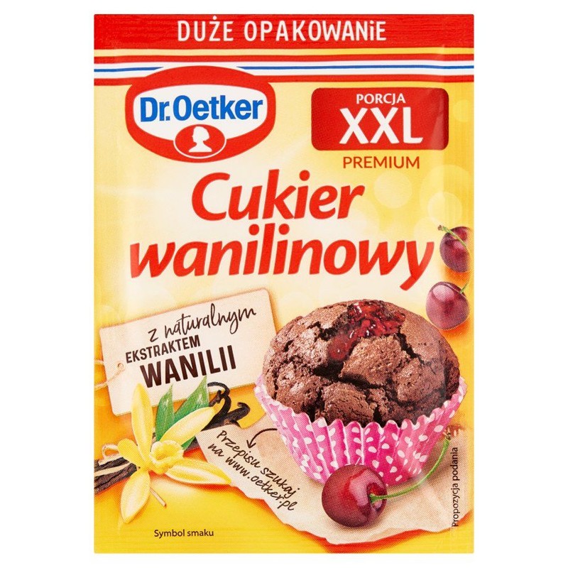Cukier wanilinowy XXL Dr.Oetker 43 g