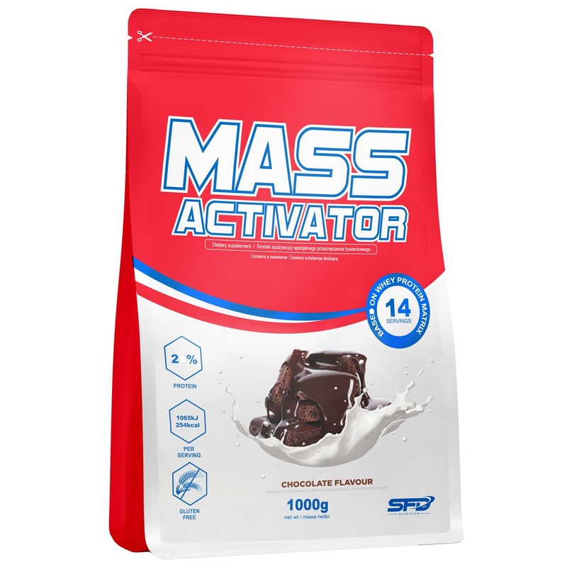 Gainer Mass Activator czekolada Sfd 1 kg