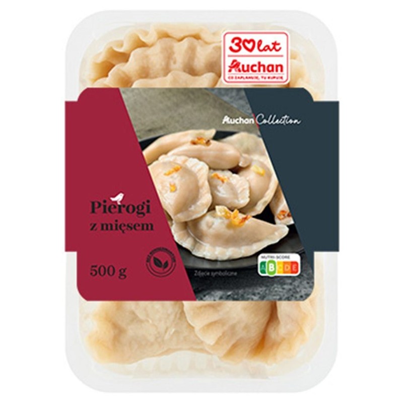 Pierogi z mięsem Auchan Collection  500 g