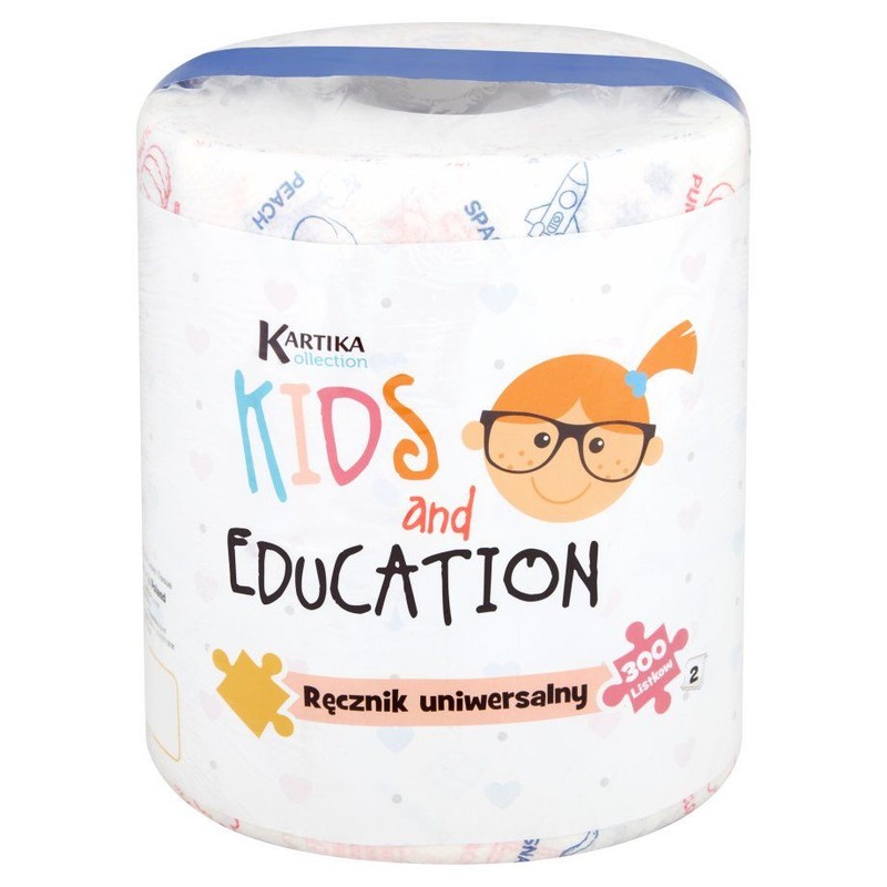 Ręcznik uniwersalny  Kids and education Kartika 1 rolka
