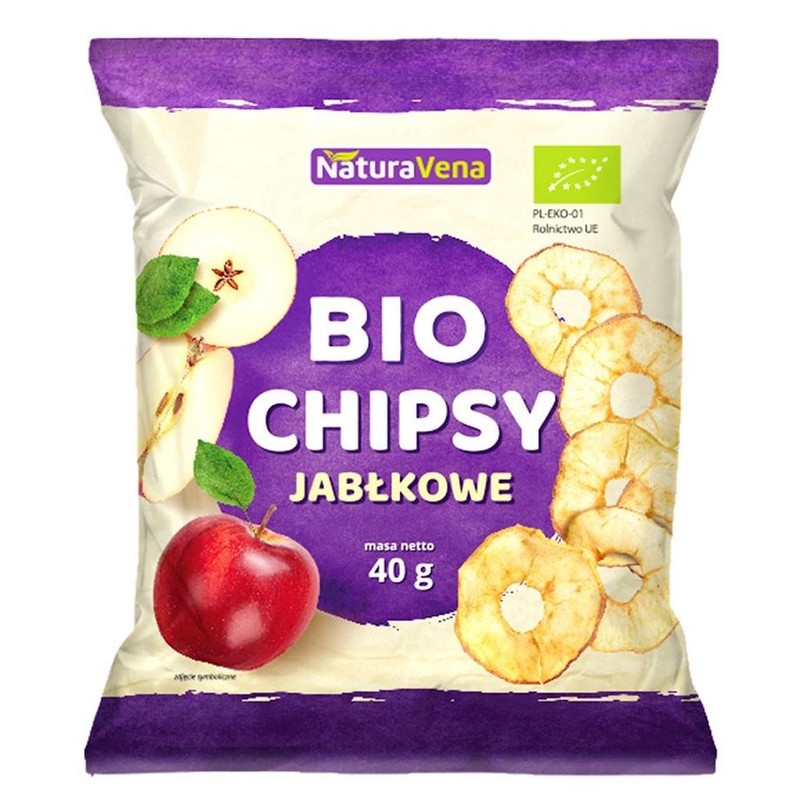 BIO Chipsy jabłkowe BioAvena 40 g