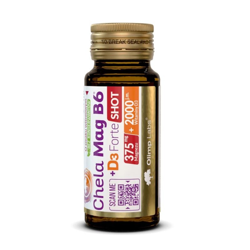 Chela Mag B6+D3 Forte Shot ampułka szklana Nutrifarm 25 ml