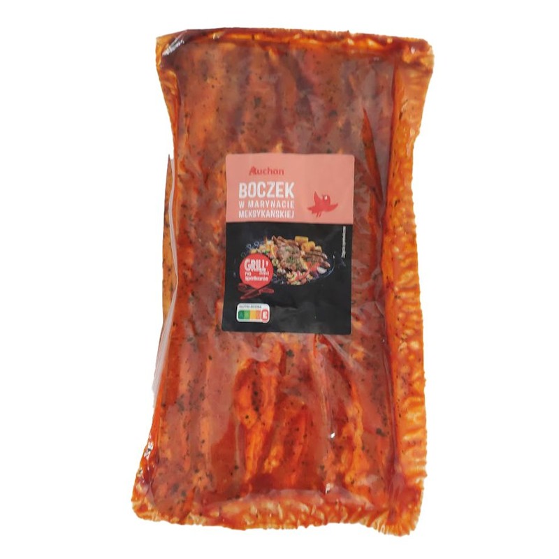 Boczek w marynacie meksykańskiej Auchan 600 g