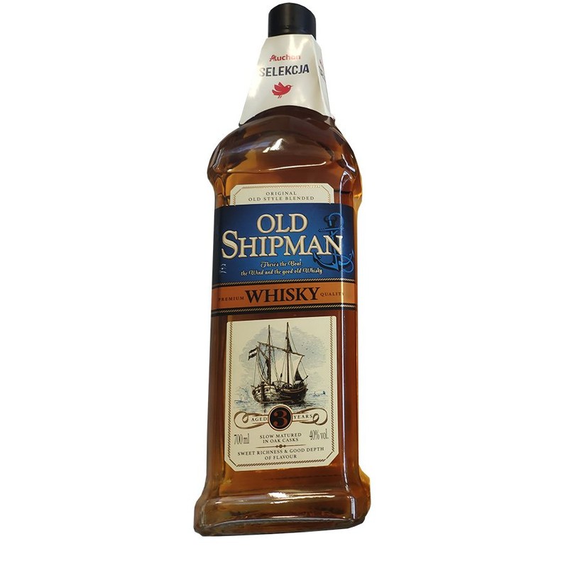 Whisky Old Shipman  40% Auchan 700 ml