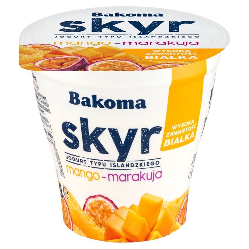 Jogurt Skyr mango -  marakuja   Bakoma 300 g