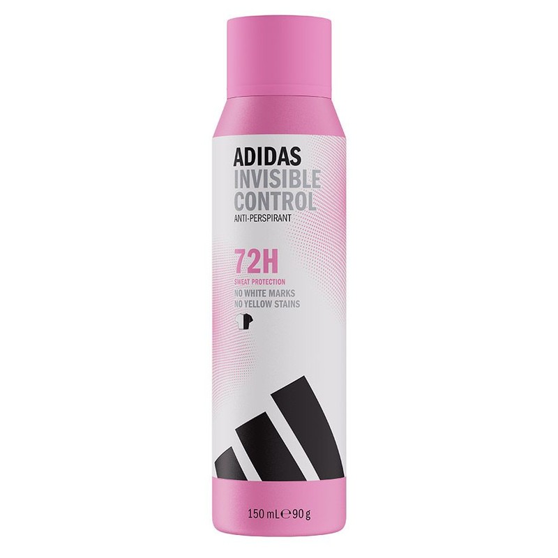 Antyperspirant w sprayu Invisible Control Adidas 150 ml