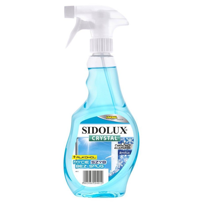 Płyn do mycia szyb bez smug Crystal Sidolux 500 ml