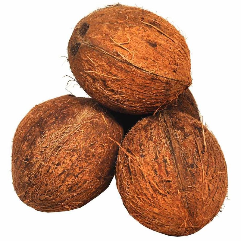 Kokos w łupinie Owoce  Auchan na wagę ok. 400 g